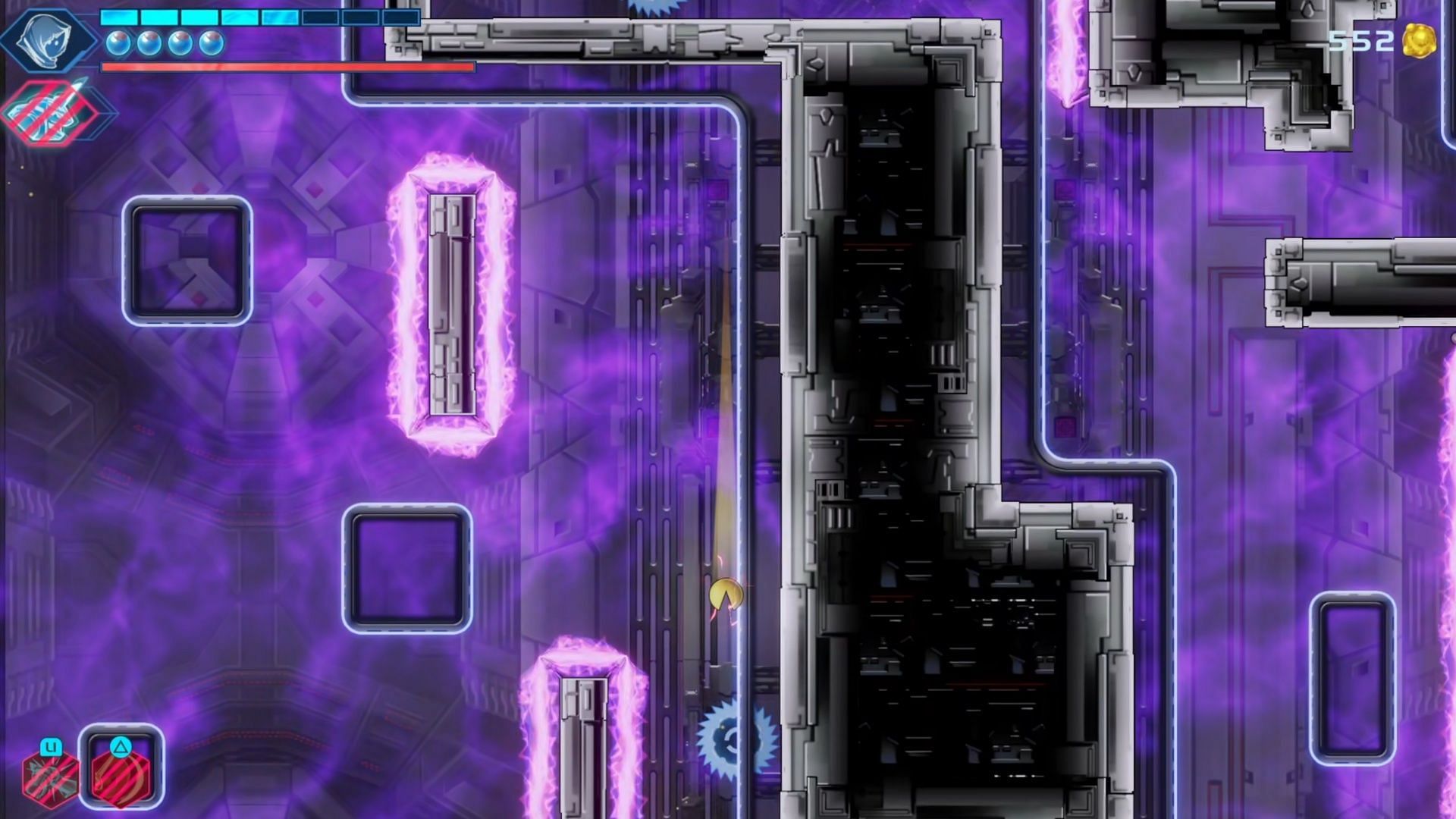 This puzzle is so long, but it will teach you how to be a platforming master; or it will break you (Image via Bandai Namco)